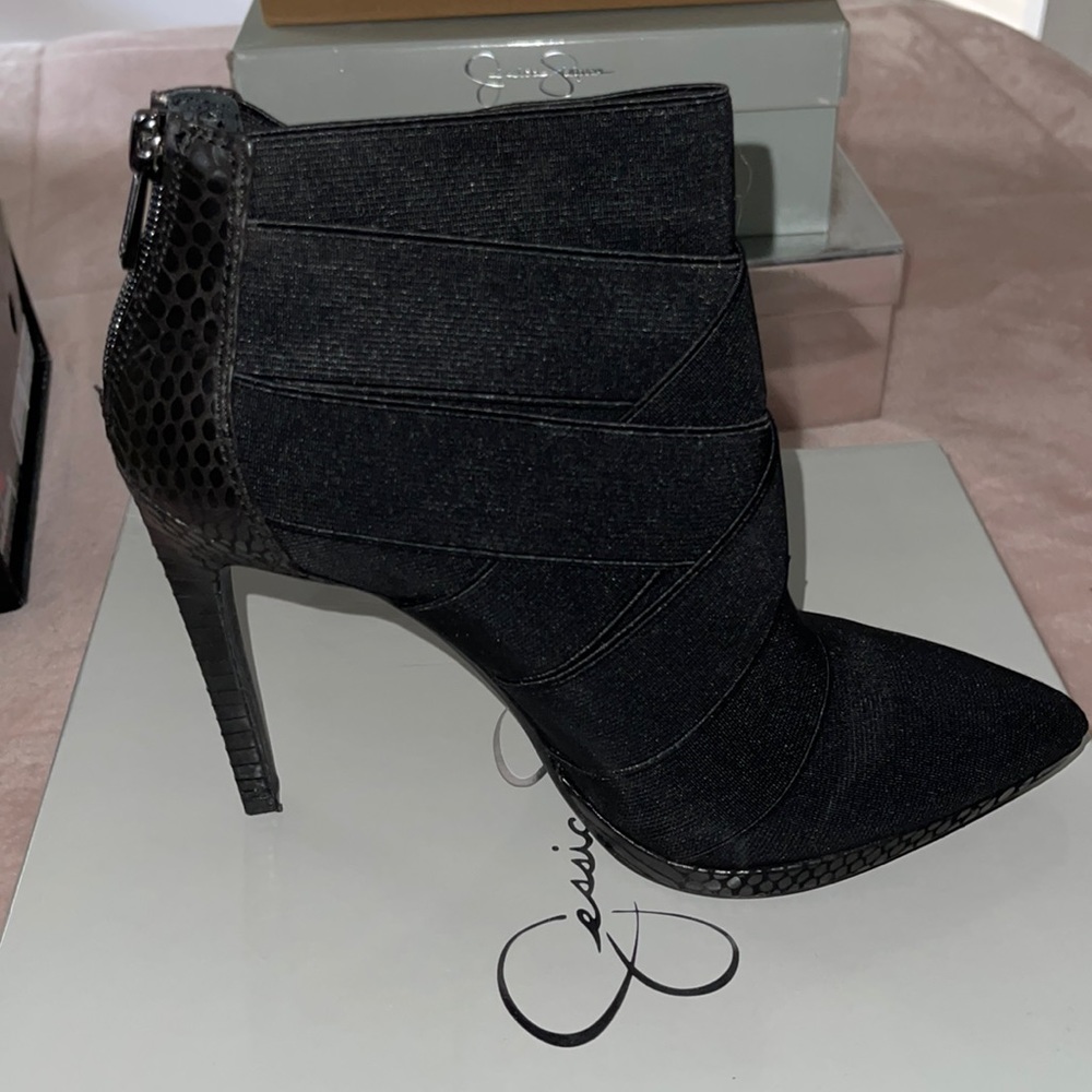 Size 9 Black Ankle Booties